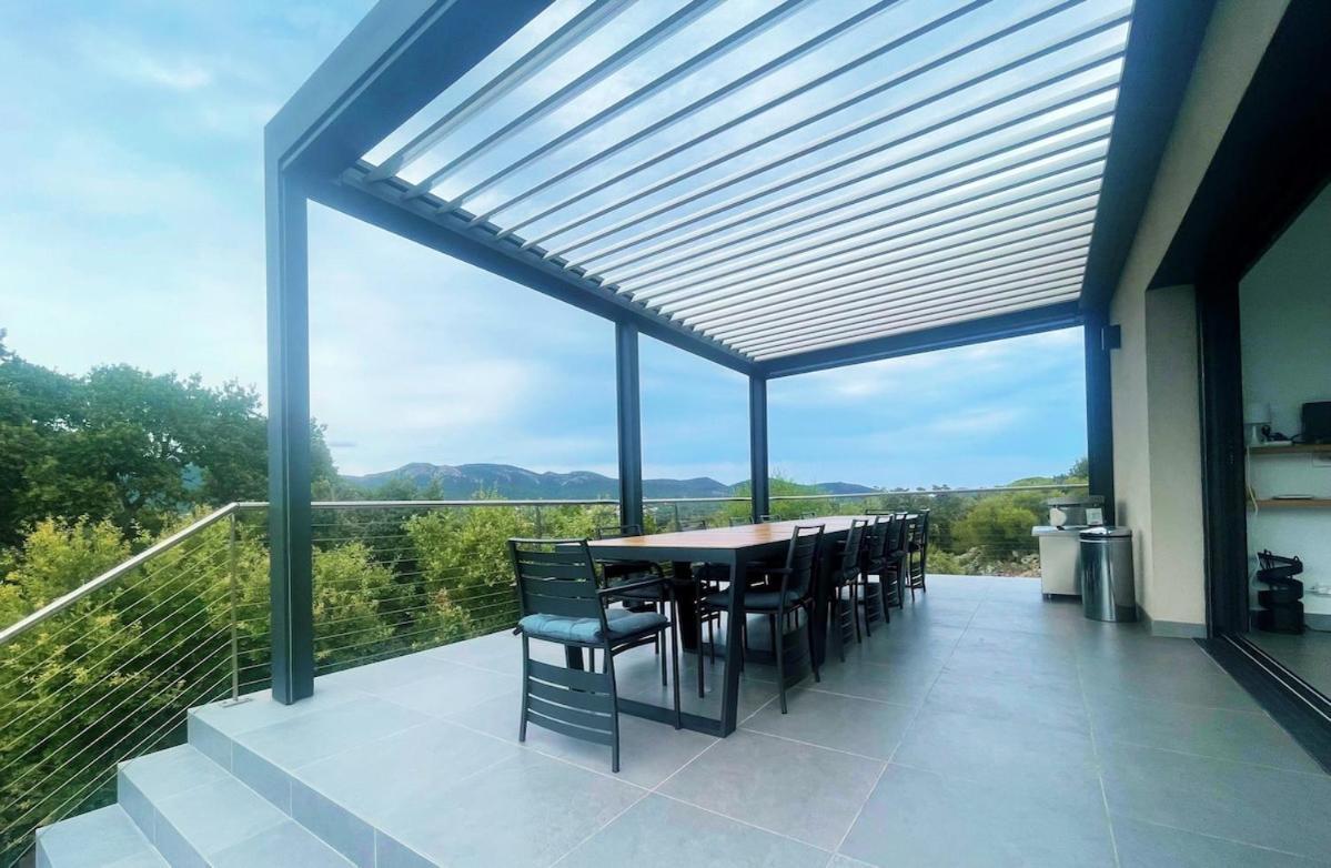 Architect's Villa - 10-12 people - Pool - 4 bedrooms Zonza Bagian luar foto